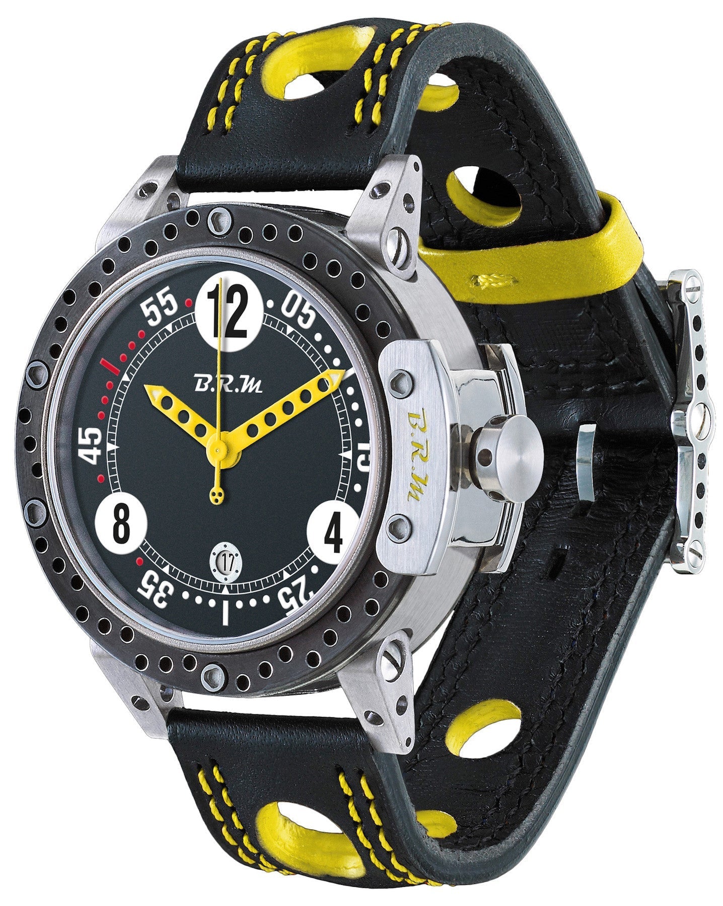 B.R.M. Watch DDF6-44 Yellow Hands DDF6-44-AJ Image 1