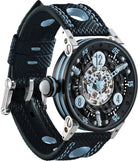 B.R.M Watch Golf Master Ladies Light Blue Hands GF7-38-SA-N-SQ-ABLC Image 1