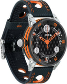 B.R.M Watch Golf Master Ladies Orange Hands GF7-38-SA-N-AO Image 1