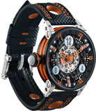 B.R.M Watch Golf Master Ladies Orange Hands GF7-38-SA-N-SQ-AO Image 1
