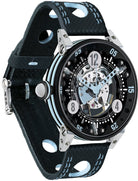 B.R.M Watch Golf Master Mens Light Blue Hands GF6-44-SA-N-SQ-ABLC Image 1