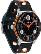 B.R.M Watch Golf Master Mens Mens Orange Hands GF6-44-SA-N-AO Image 1