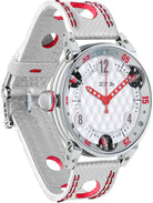 B.R.M Watch Golf Master Mens Red Hands GF6-44-SA-AR Image 1