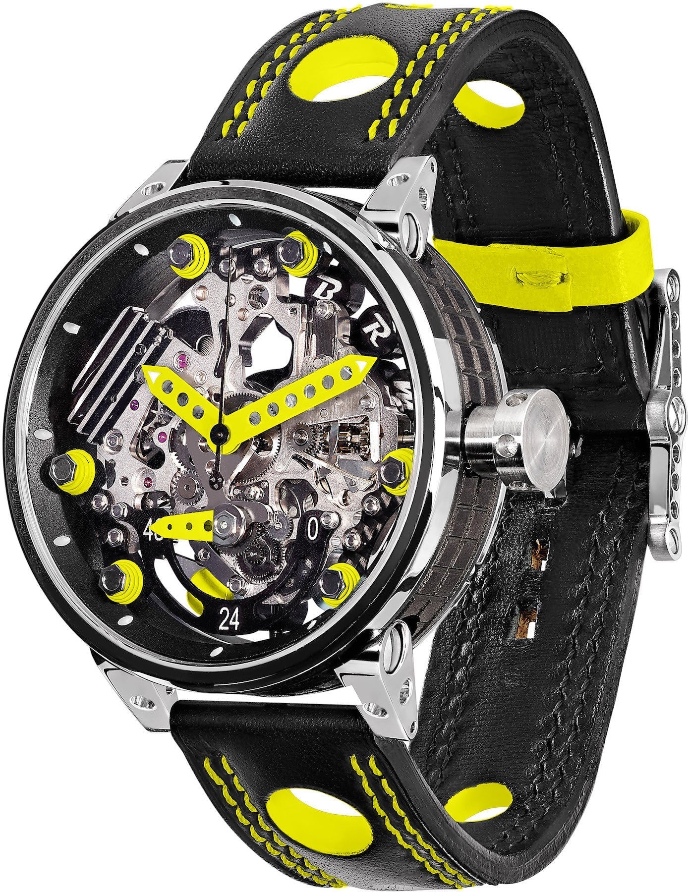B.R.M. Watch R-46 Yellow Hands R-46-TN-AJ Image 1