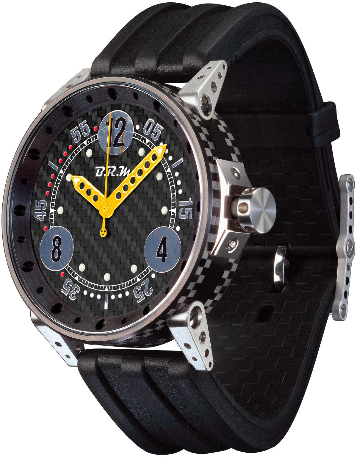 B.R.M. Watch V17-48 Yellow Hands V17-48-TN-CAP-AJ Image 1