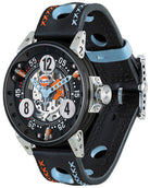 B.R.M Watch V6-44 Gulf Light Blue Hands Limited Edition V6-44-SA-GULF SQ-02 Image 1