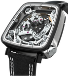 B.R.M. Watches FF39-40 Grey Titanium Black PVD Watch FF39-40-TG-LFN-B Image 1