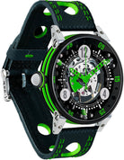B.R.M. Watches Golf Master Mens Lime Green Hands Watch GF6-44-SA-N-SQ-AVP Image 1