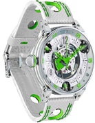 B.R.M. Watches Golf Master Mens Lime Green Hands Watch GF6-44-SA-SQ-AVP Image 1