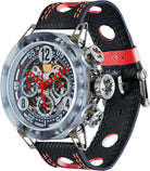 B.R.M. Watches MK-44 Red Hands Watch MK-44-AR Image 1