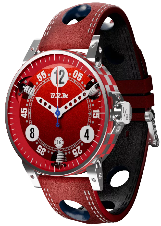 B.R.M. Watches Racing V6-44-SA ColorDrive Red Watch V6-44-SA ColorDrive Red Image 1