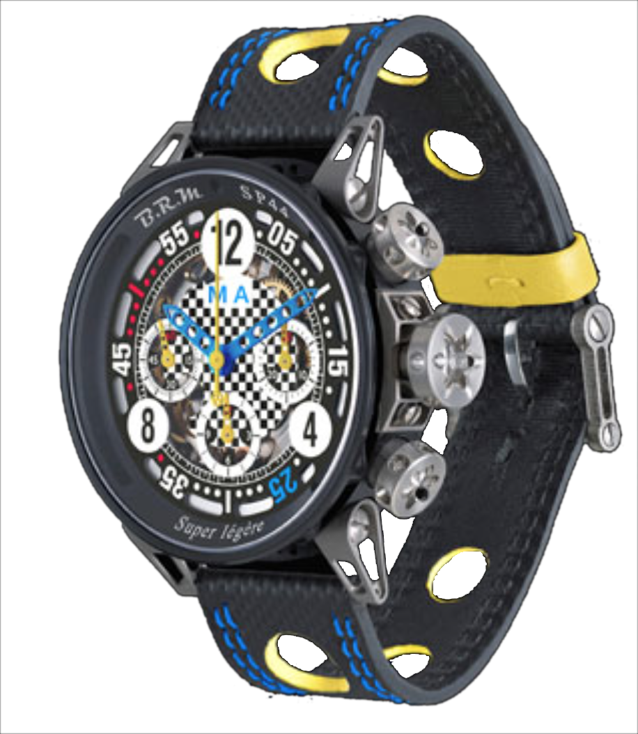 B.R.M. Watches SP-44 Andretti SP-44 Andretti Leather Strap Image 1