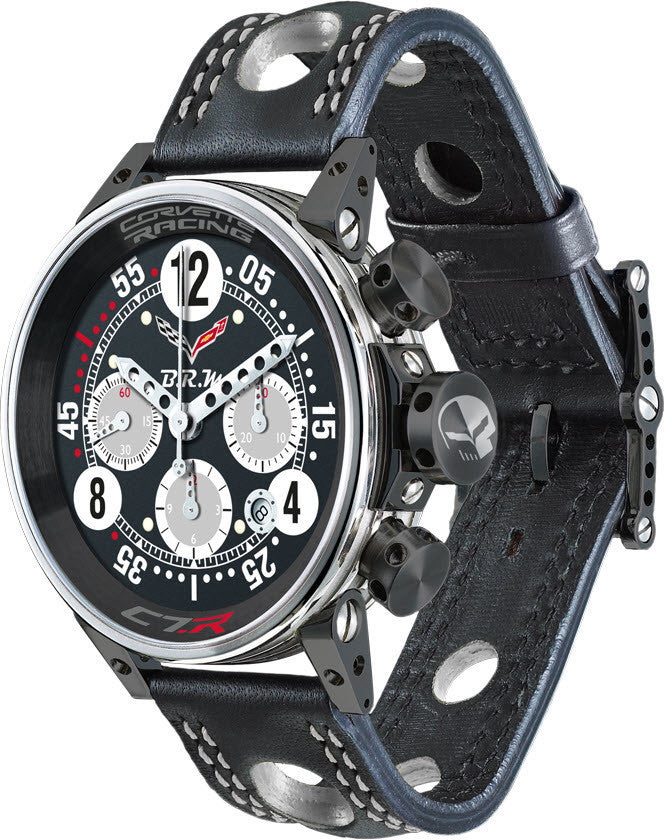 B.R.M. Watches V12-44 Corvette Racing Grey Hands Limited Edition Watch V12-44-COR-04 Image 1