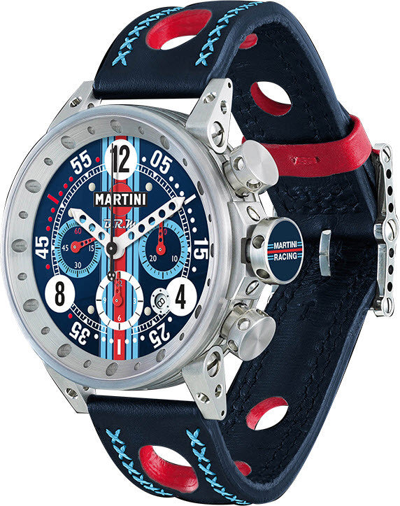 B.R.M. Watches V12-44 Martini Racing Blue Watch V12-44-MR-02 Image 1
