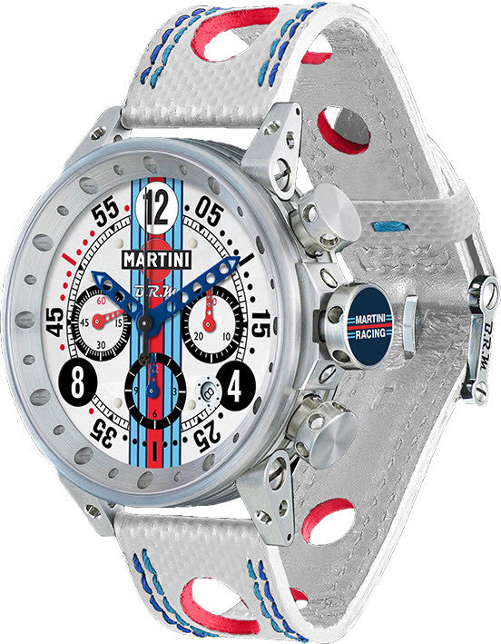 B.R.M. Watches V12-44 Martini Racing White Watch V12-44-MR-01 Image 1