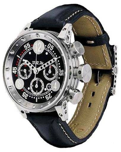 B.R.M. Watches V12-44 Polished Case Grey Hands V12-44-GT Image 1