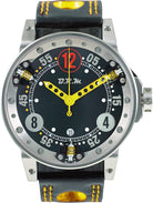 B.R.M. Watches V6-44-SA-AJ Yellow Hands Watch V6-44-SA-AJ Image 1