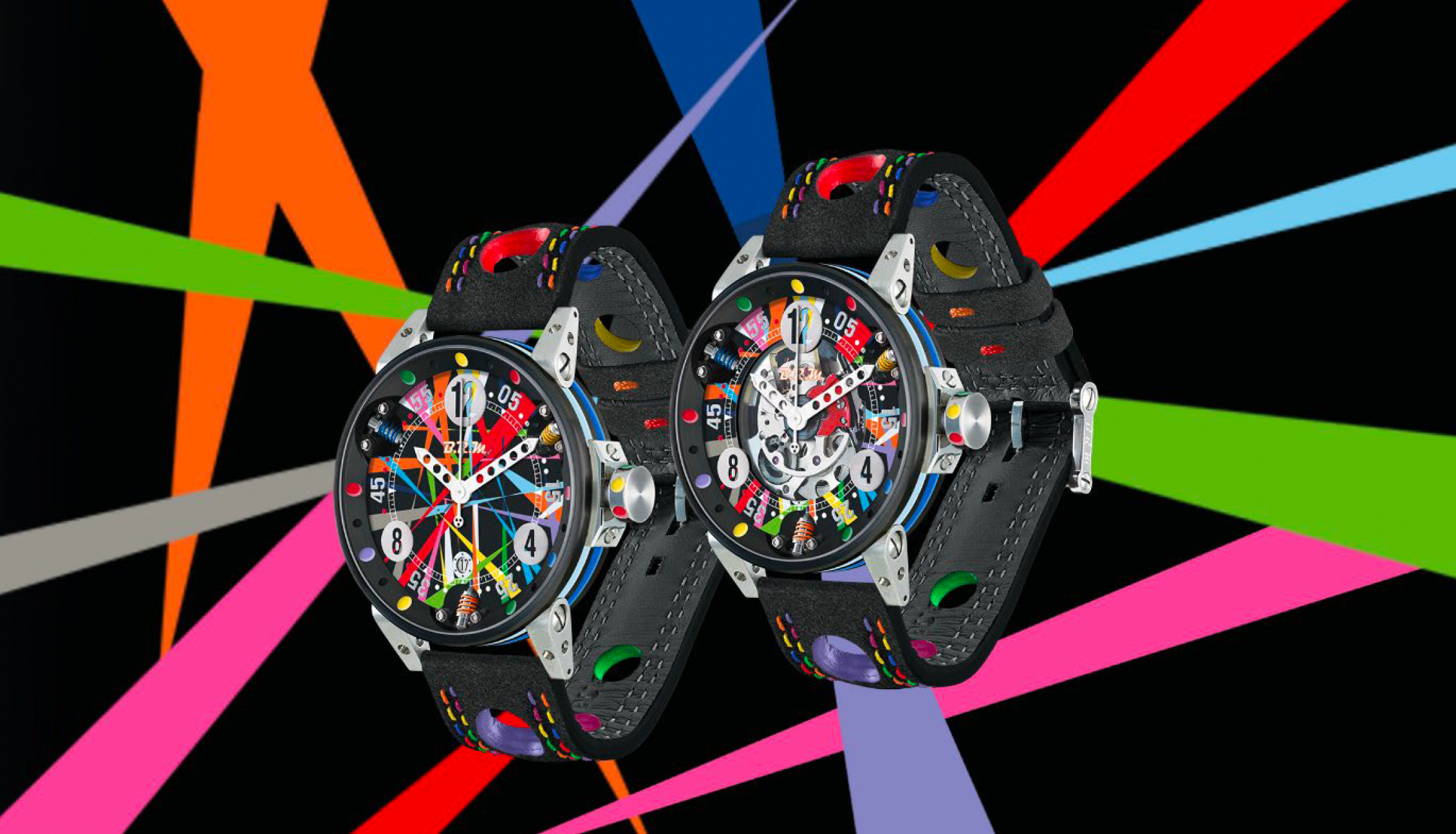 B.R.M. Watches V6-44 SA Art Car Limited Edition Watch V6-44-SA-ArtCar Image 2