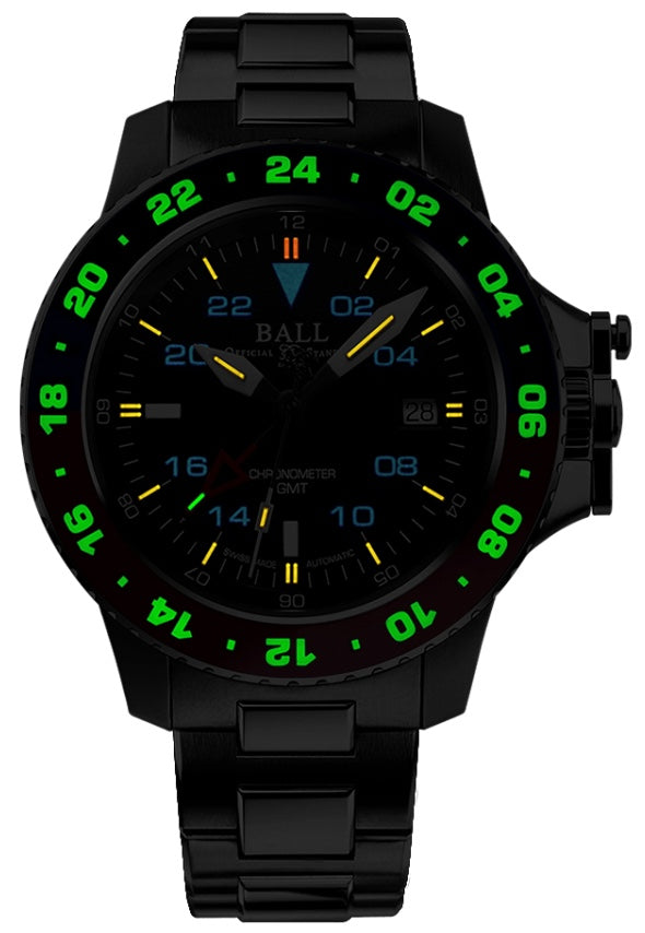 Ball Watch Company Engineer Hydrocarbon AeroGMT II 40mm Watch DG2118C-S9C-BK Image 2