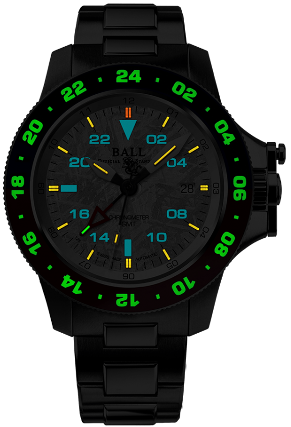 Ball Watch Company Engineer Hydrocarbon AeroGMT II Meteorite Limited Edition Watch DG2118C-S20C-MSL Image 2