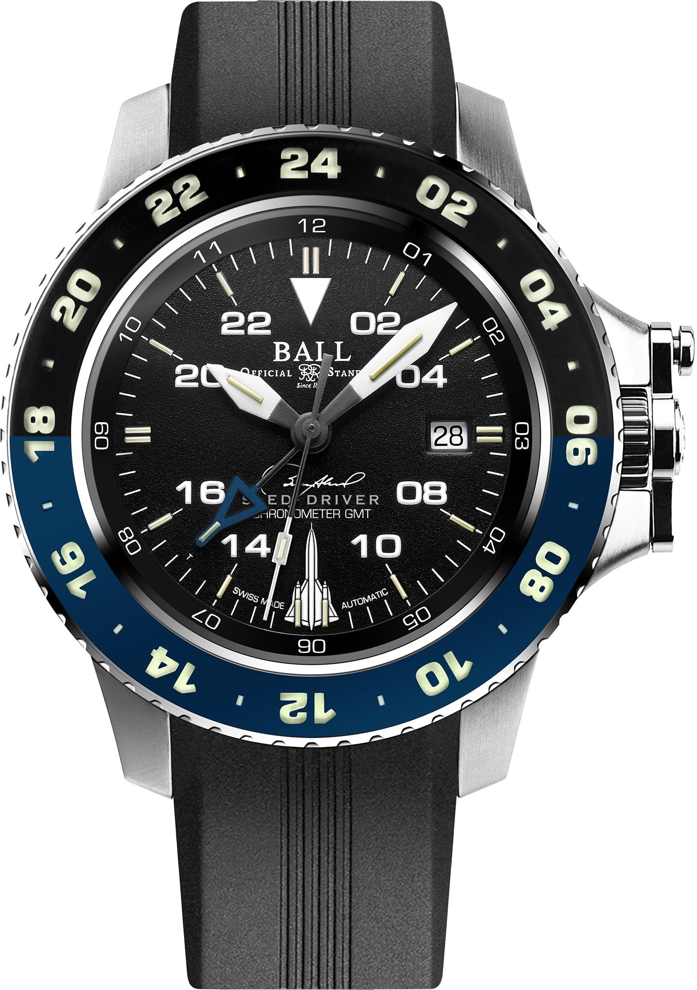 Ball Watch Company Engineer Hydrocarbon AeroGMT Sled Driver Limited Edition Watch DG2018C-P17C-BK Image 1