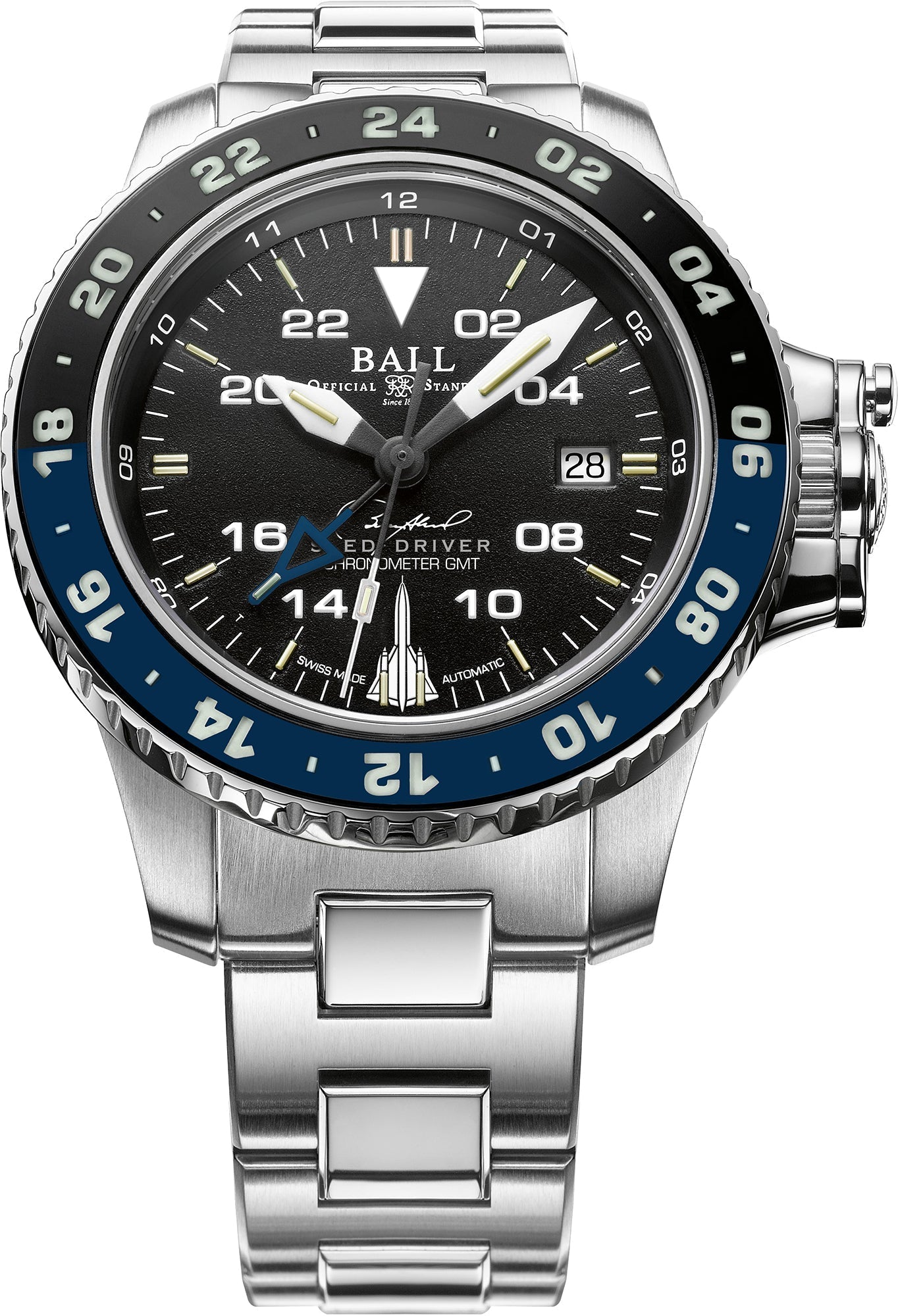 Ball Watch Company Engineer Hydrocarbon AeroGMT Sled Driver Limited Edition Watch DG2018C-S17C-BK Image 3