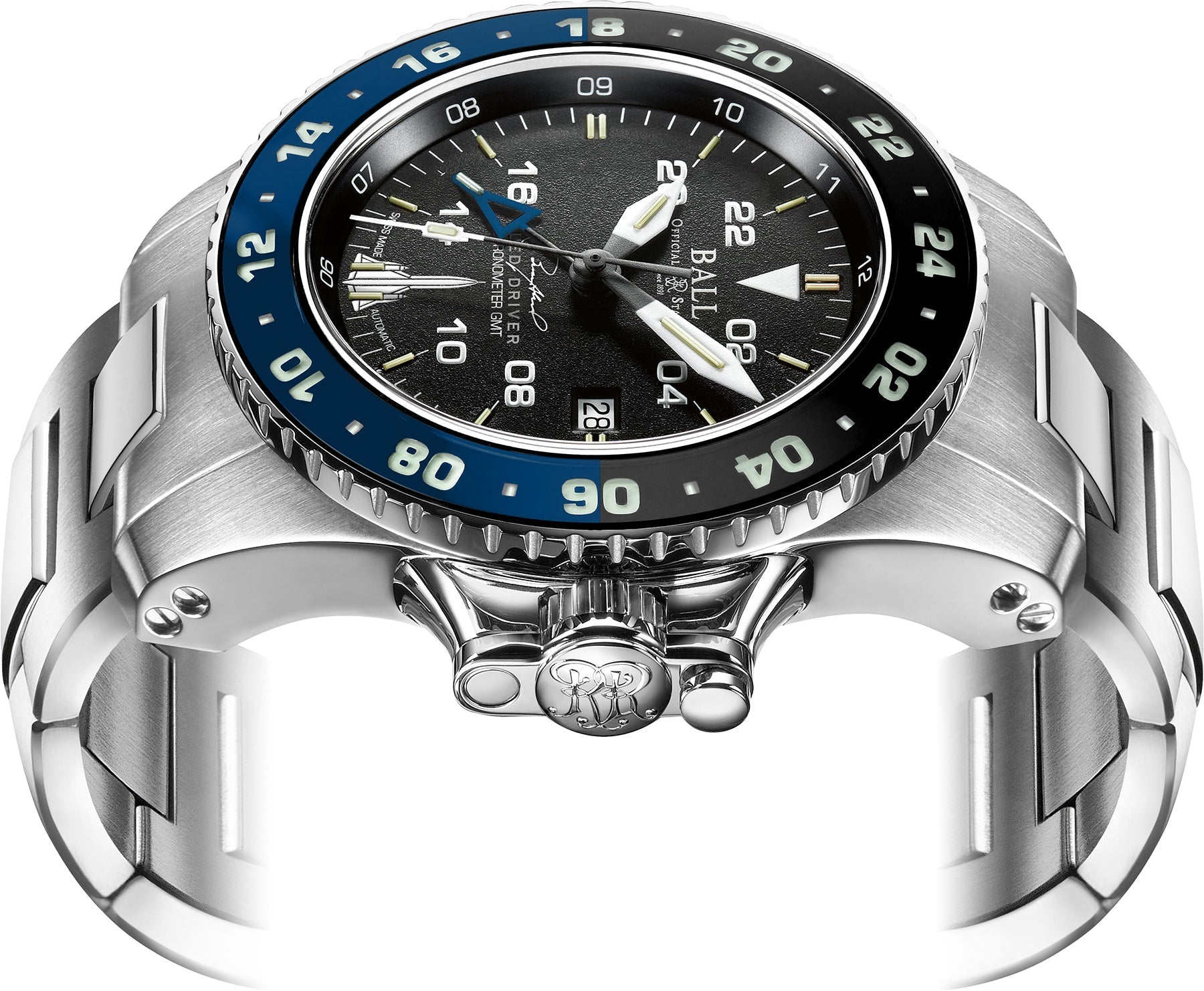 Ball Watch Company Engineer Hydrocarbon AeroGMT Sled Driver Limited Edition Watch DG2018C-S17C-BK Image 4