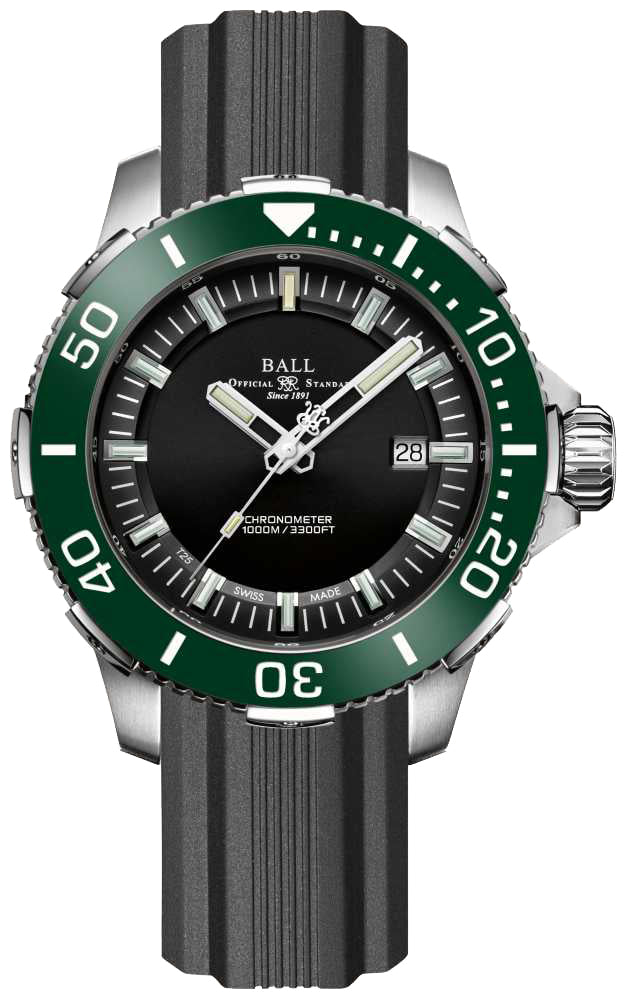 Ball Watch Company Engineer Hydrocarbon DeepQuest II Ceramic Watch DM3002A-P4CJ-BK Image 1