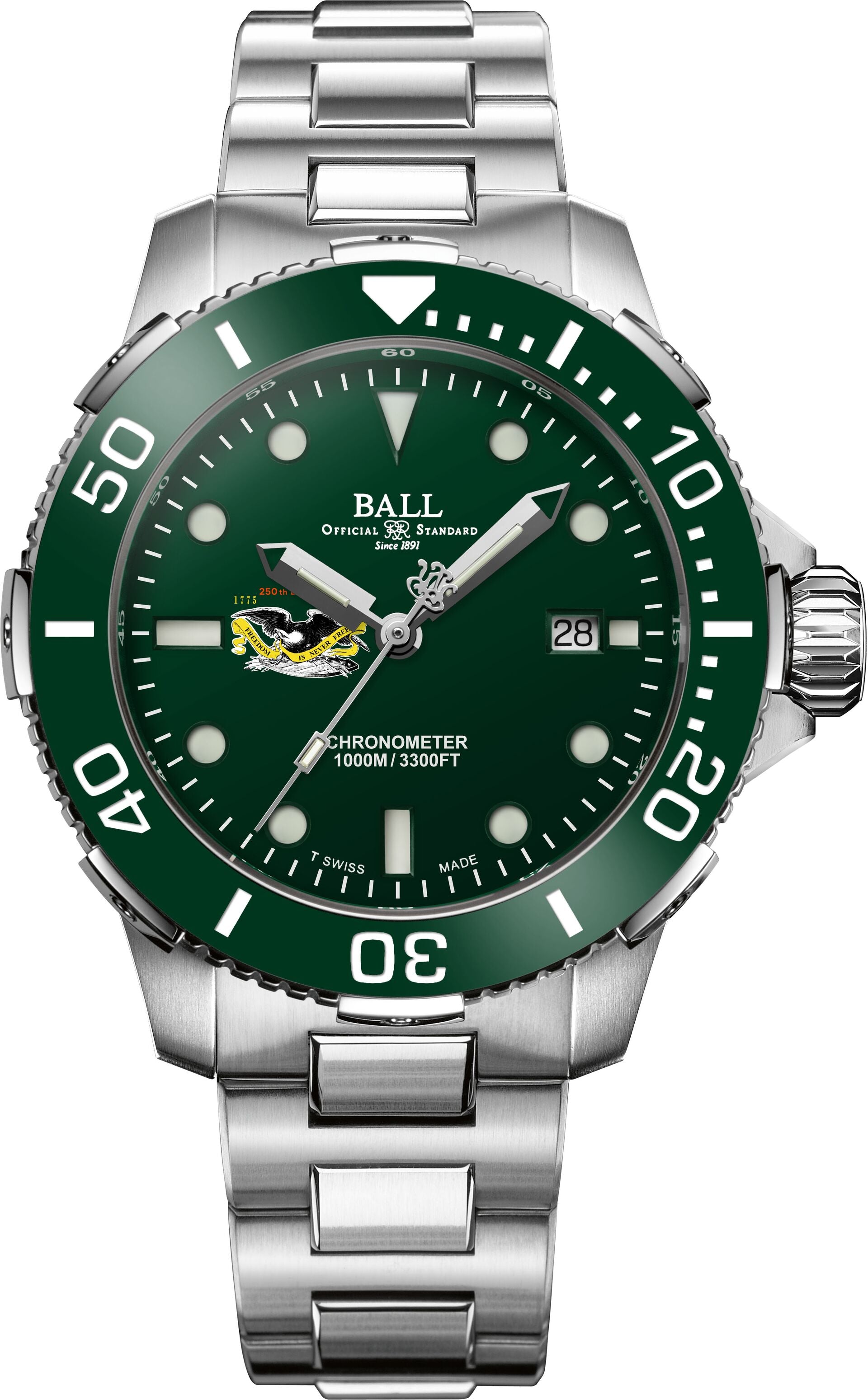 Ball Watch Company Engineer Hydrocarbon DeepQuest Protector Limited Edition Watch DM3002A-S10C-GR Image 1