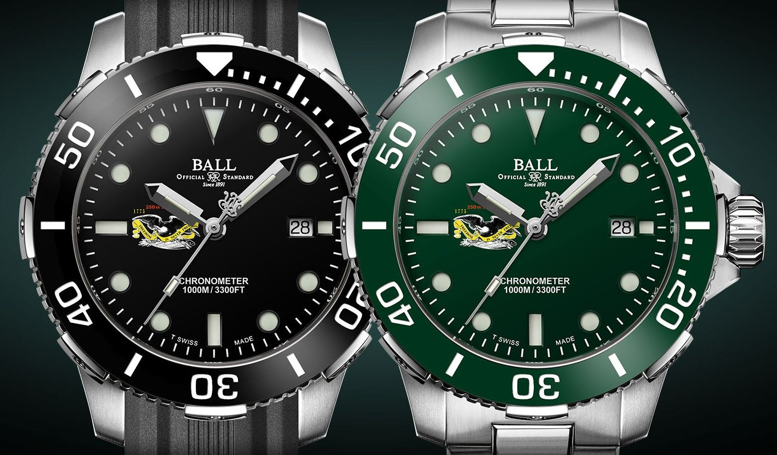 Ball Watch Company Engineer Hydrocarbon DeepQuest Protector Limited Edition Watch DM3002A-S10C-GR Image 6
