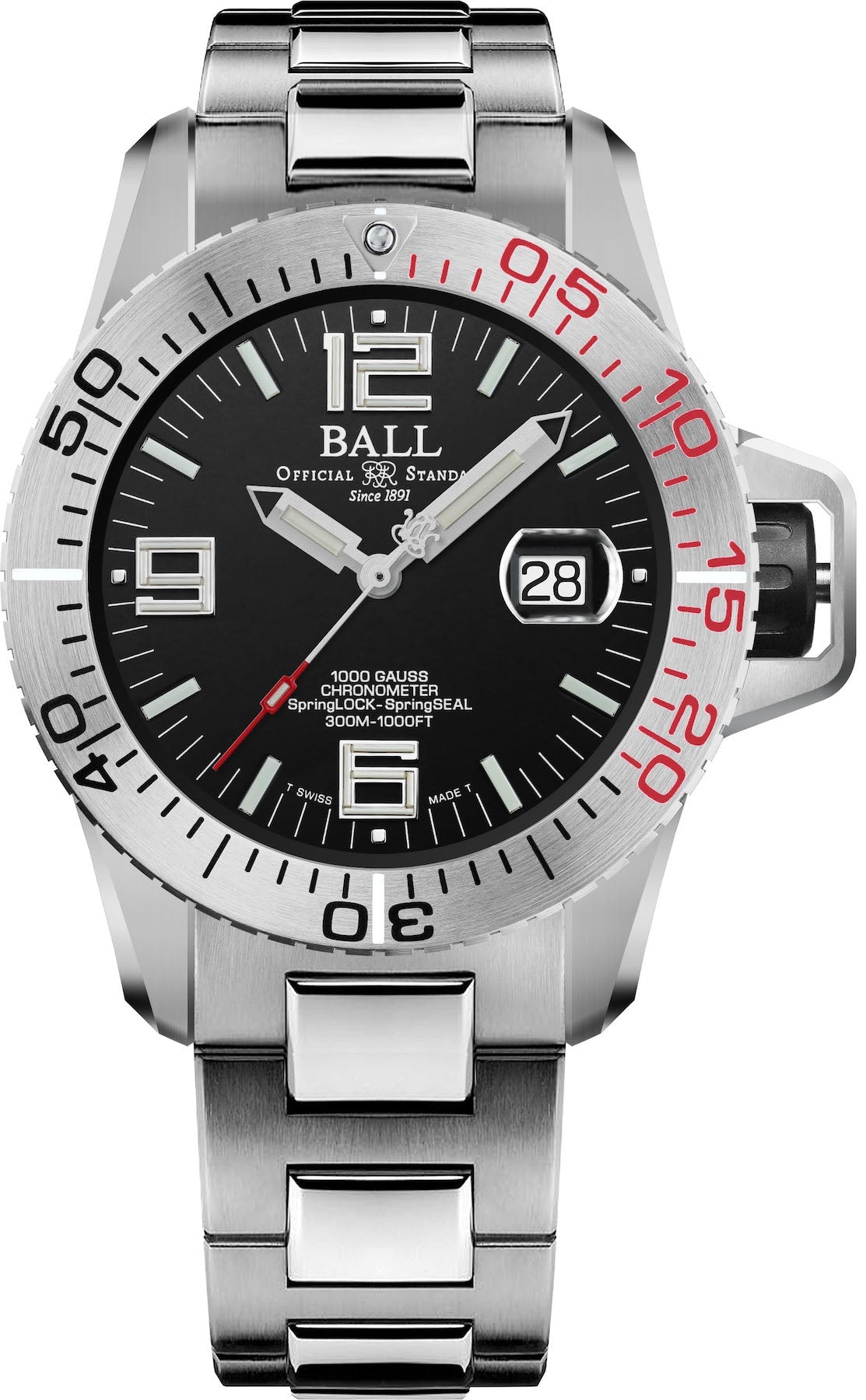 Ball Watch Company Engineer Hydrocarbon EOD Titanium Watch DM3200A-S1C-BK Image 1