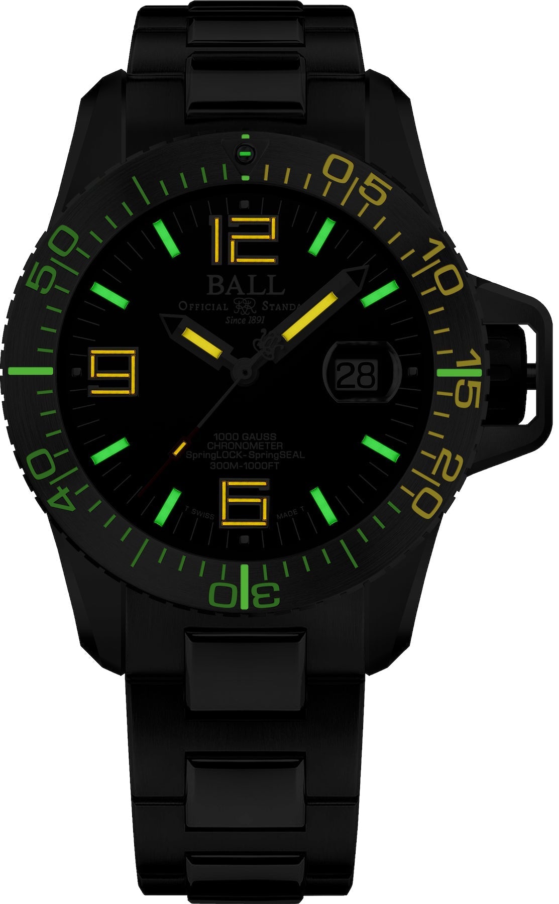 Ball Watch Company Engineer Hydrocarbon EOD Titanium Watch DM3200A-S1C-BK Image 2