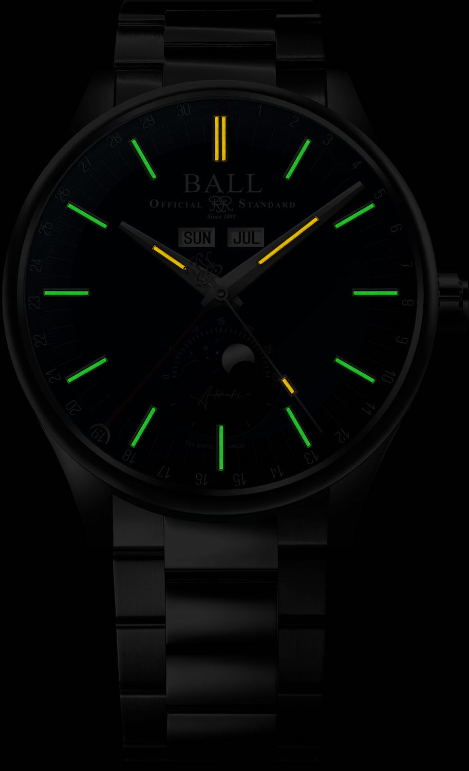 Ball Watch Company Engineer II Moon Calendar Limited Edition Watch NM3016C-S1J-BE Image 2