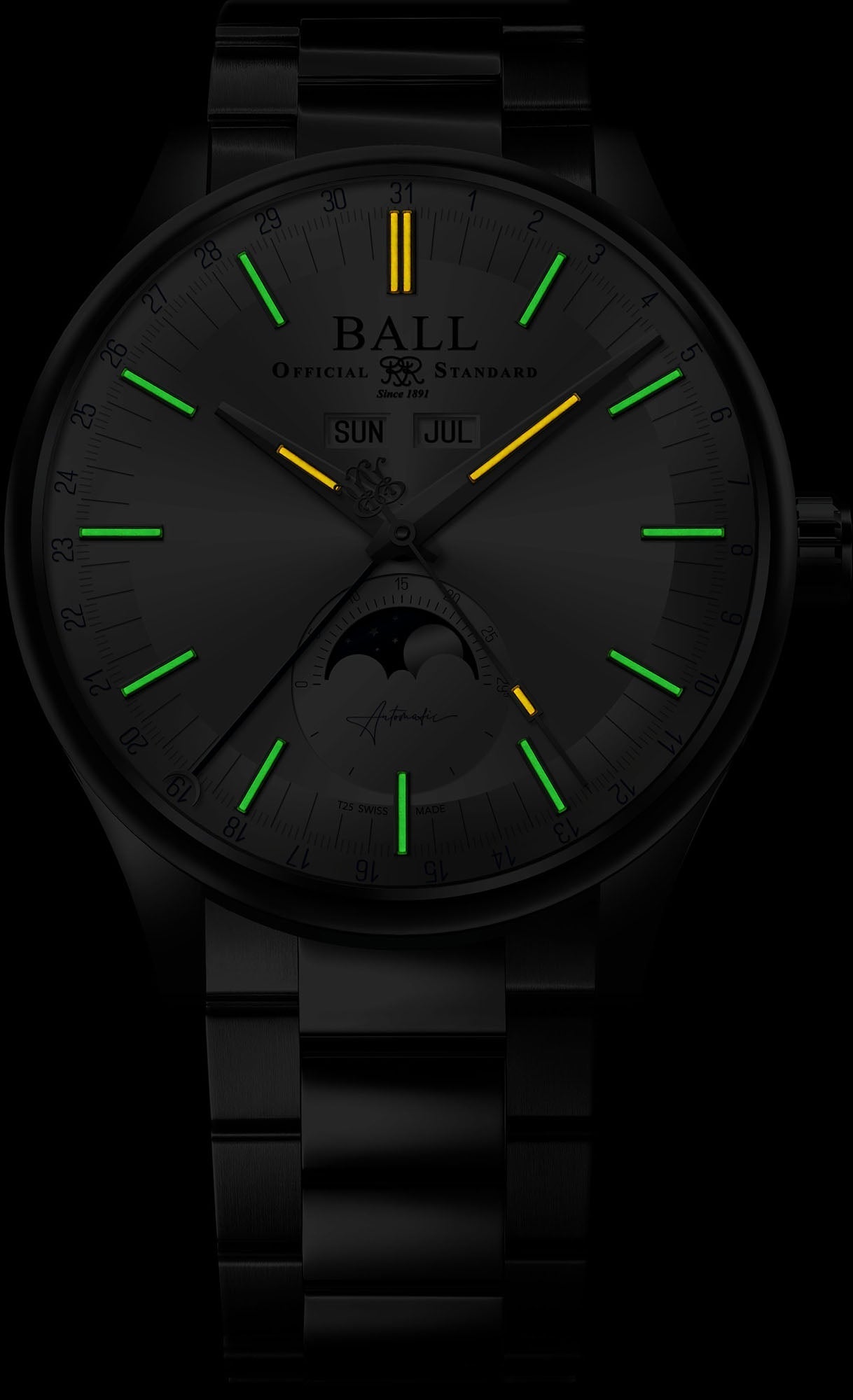 Ball Watch Company Engineer II Moon Calendar Limited Edition Watch NM3016C-S1J-SL Image 2