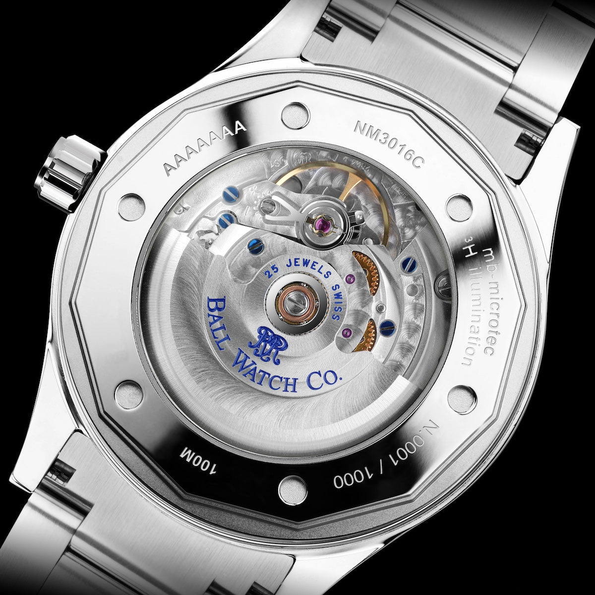 Ball Watch Company Engineer II Moon Calendar Limited Edition Watch NM3016C-S1J-WH Image 4