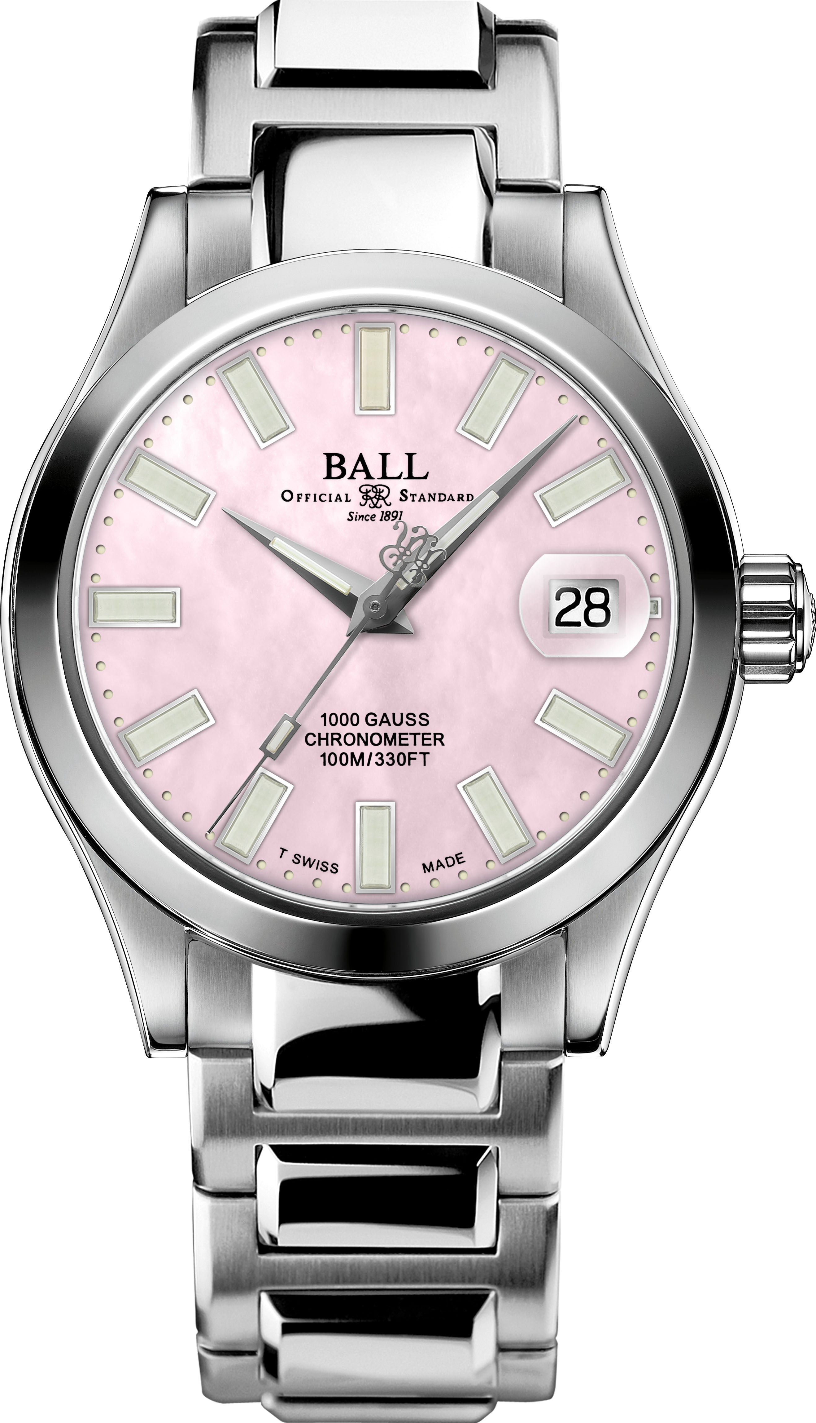 Ball Watch Company Engineer III Marvelight Chronometer 36 Watch NL9616C-S1C-PK Image 1