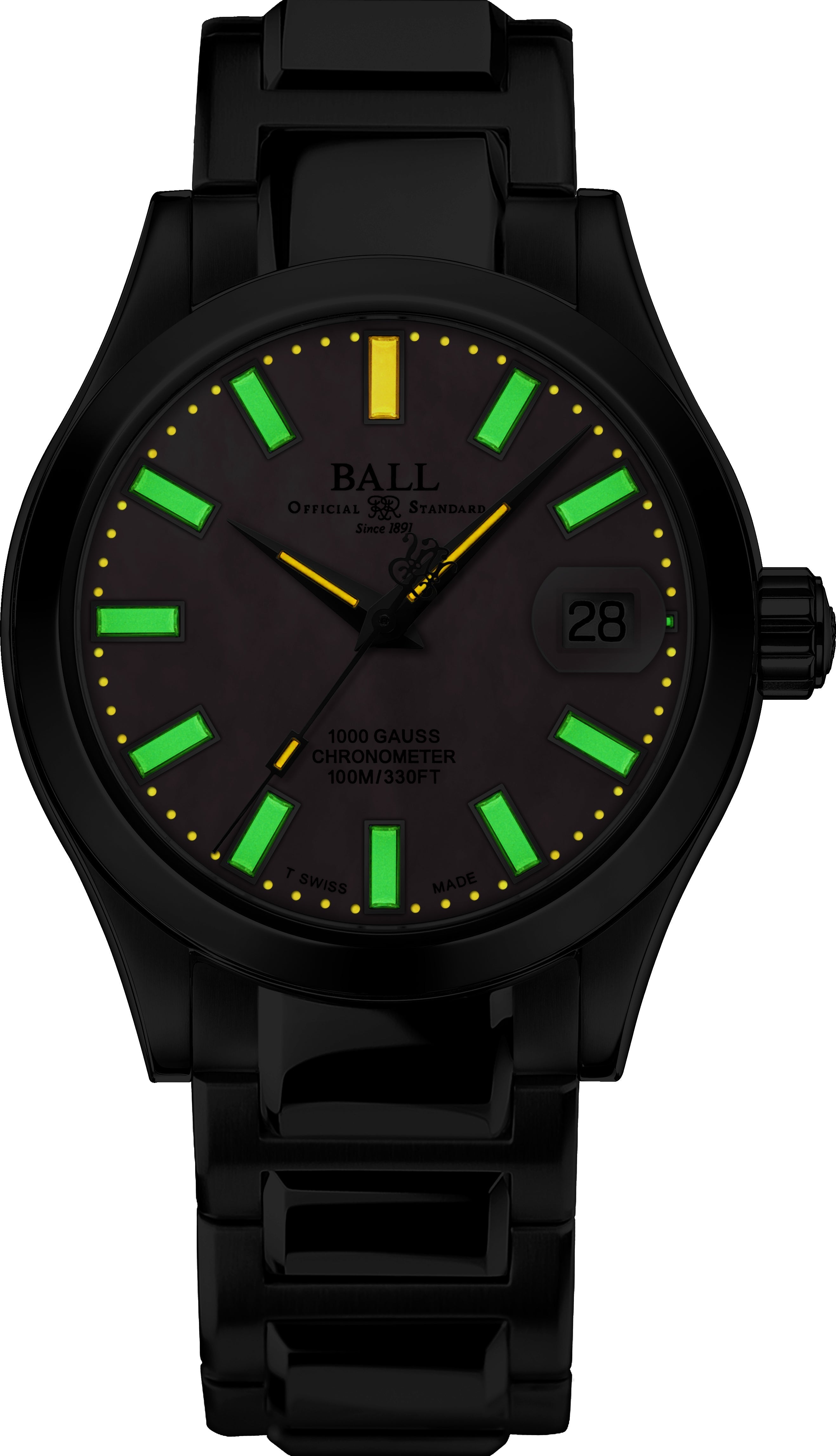 Ball Watch Company Engineer III Marvelight Chronometer 36 Watch NL9616C-S1C-PK Image 2