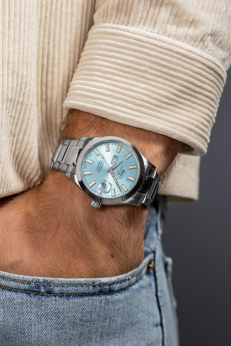 Ball Watch Company Engineer III Marvelight Chronometer Day Date Watch NM9036C-S1C-IBE Image 6