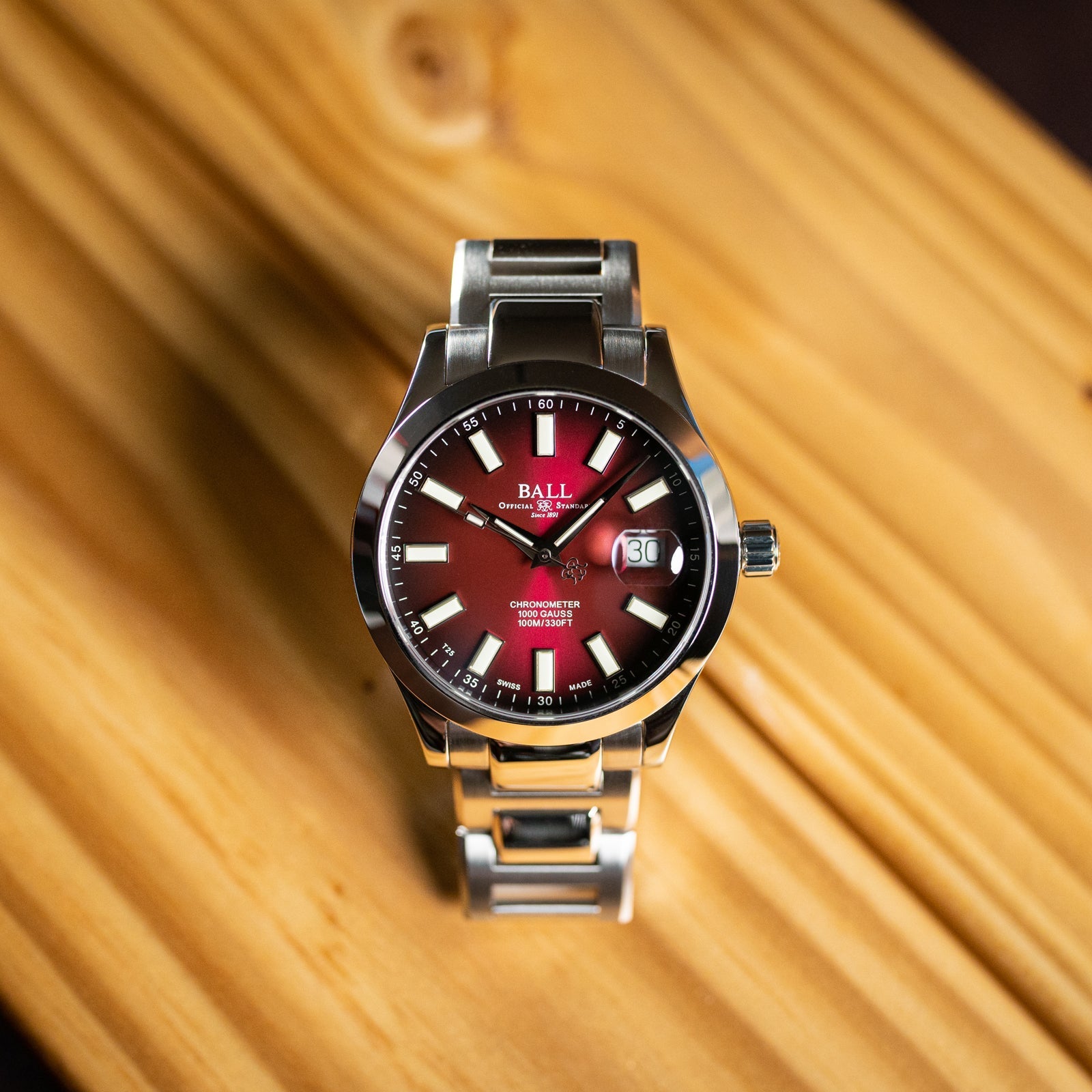Ball Watch Company Engineer III Marvelight Chronometer Watch NM9026C-S6CJ-RD Image 4