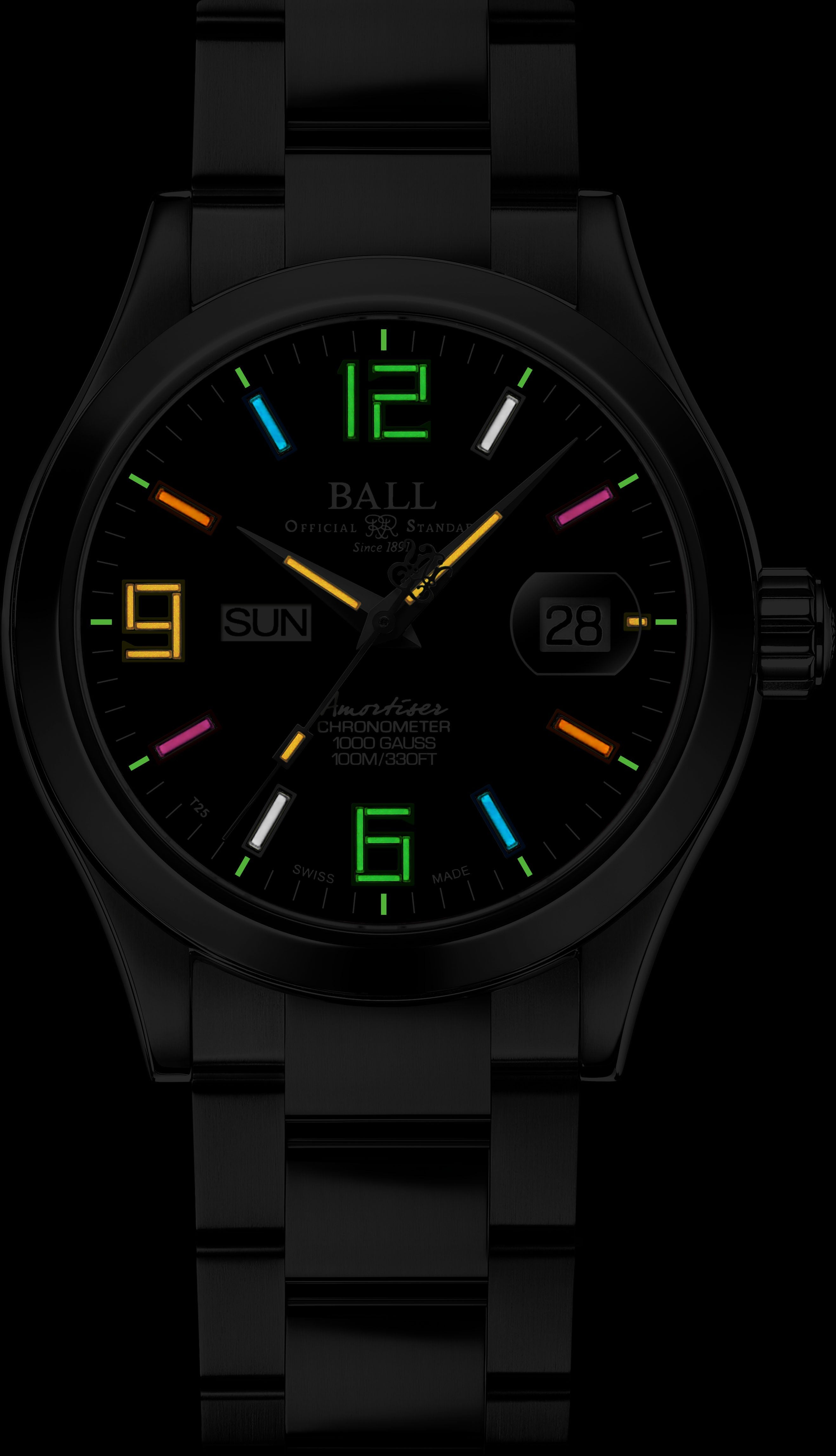 Ball Watch Company Engineer III Pioneer II 40mm Rainbow Limited Edition Watch NM9036C-S3CJ-BKR Image 2