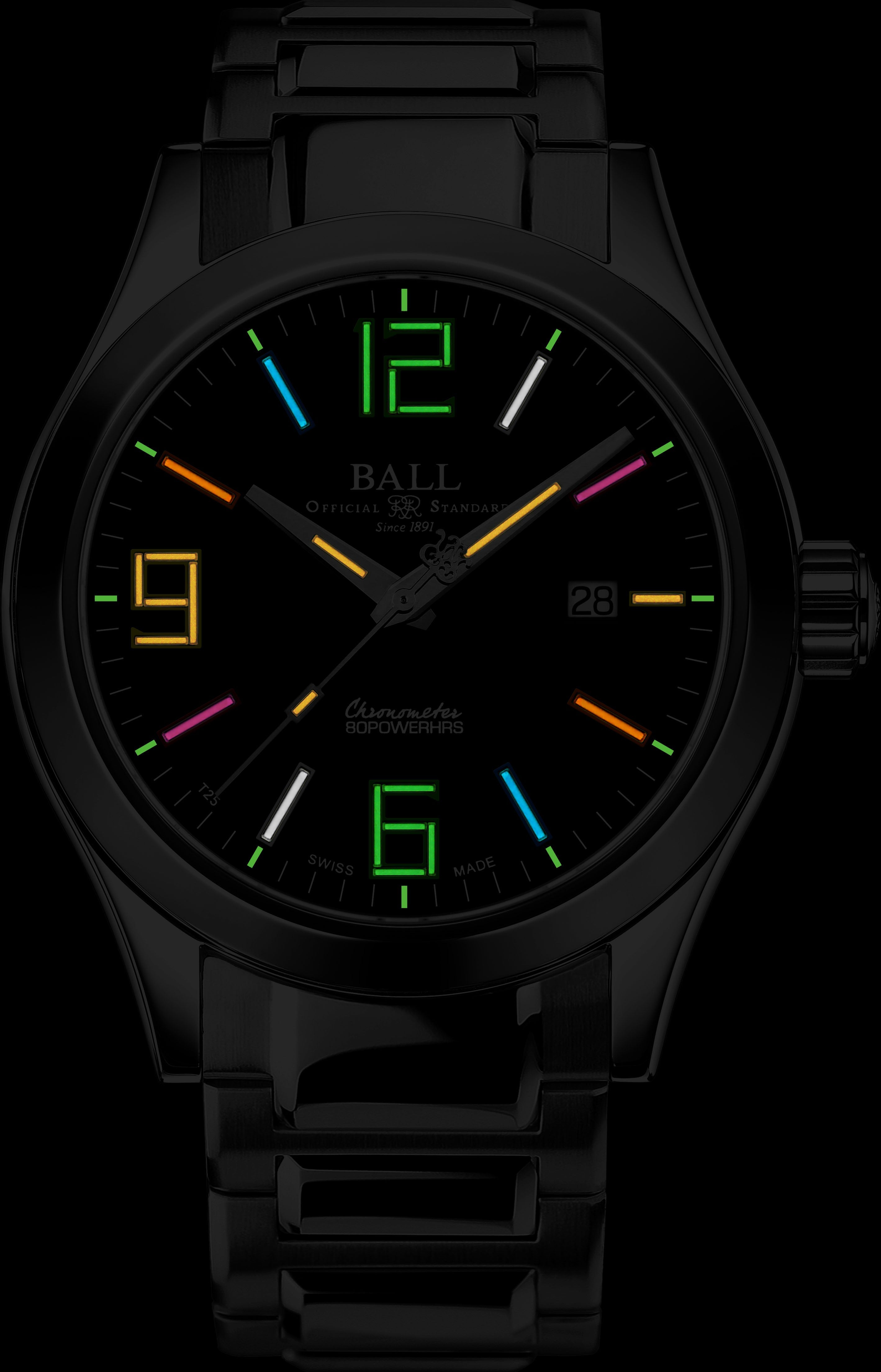 Ball Watch Company Engineer M Pioneer II 43mm Rainbow Limited Edition Watch NM2128C-S3CJ-BKR Image 2