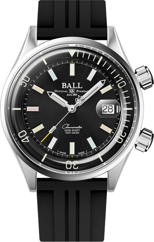 Ball Watch Company Engineer Master II Diver Chronometer Rainbow Watch DM2280A-P1C-BKR Image 1