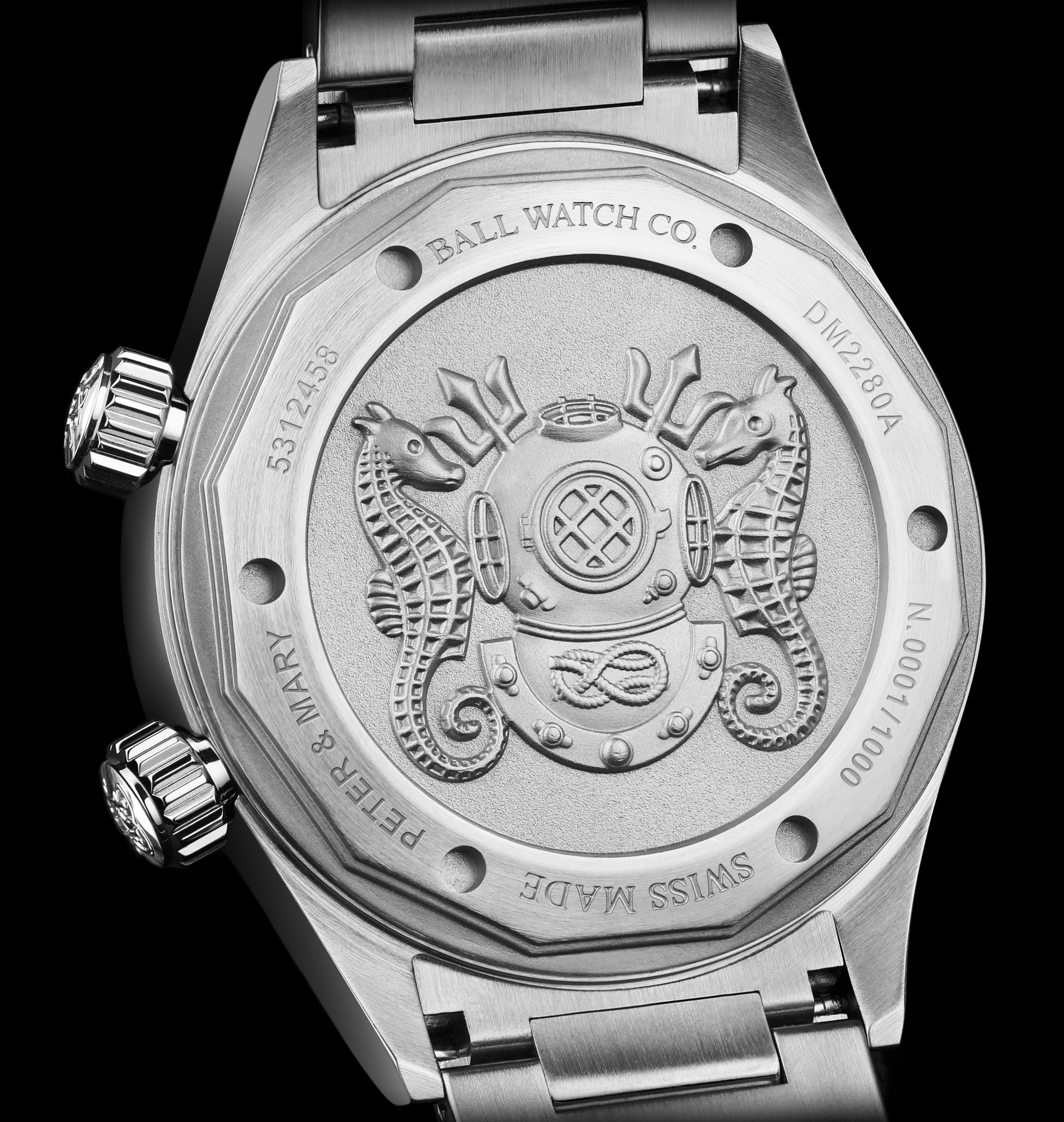 Ball Watch Company Engineer Master II Diver Chronometer Watch DM2280A-S1C-BER Image 3