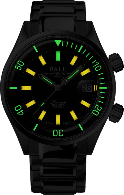 Ball Watch Company Engineer Master II Diver Chronometer Watch DM2280A-S1C-BK Image 2