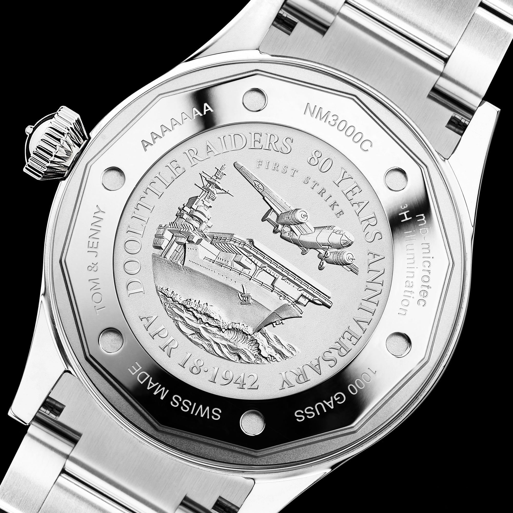Ball Watch Company Engineer Master II Doolittle Raiders Limited Edition Watch NM3000C-S1-BK Image 3