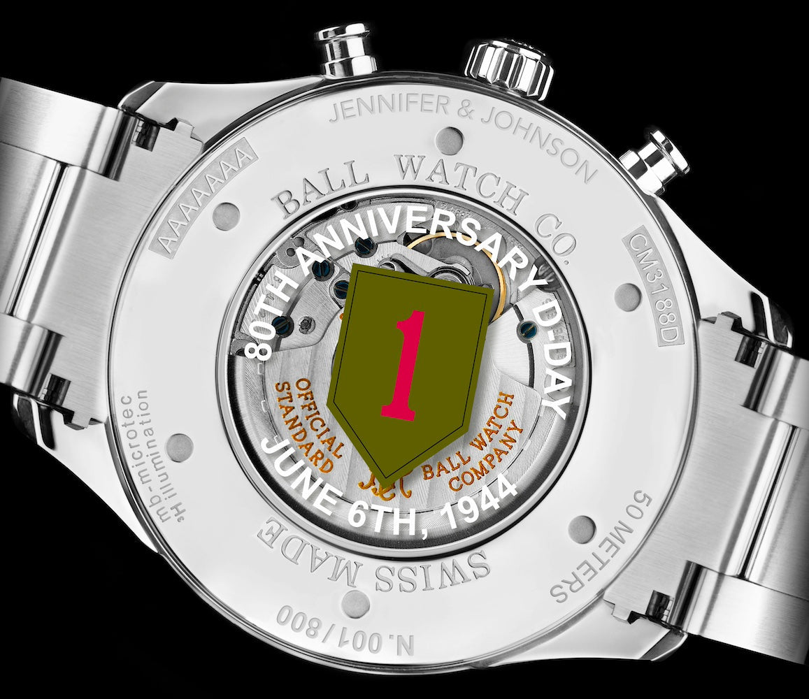 Ball Watch Company Engineer Master II Normandy Limited Edition Watch CM3188D-S1CJ-IBE Image 3