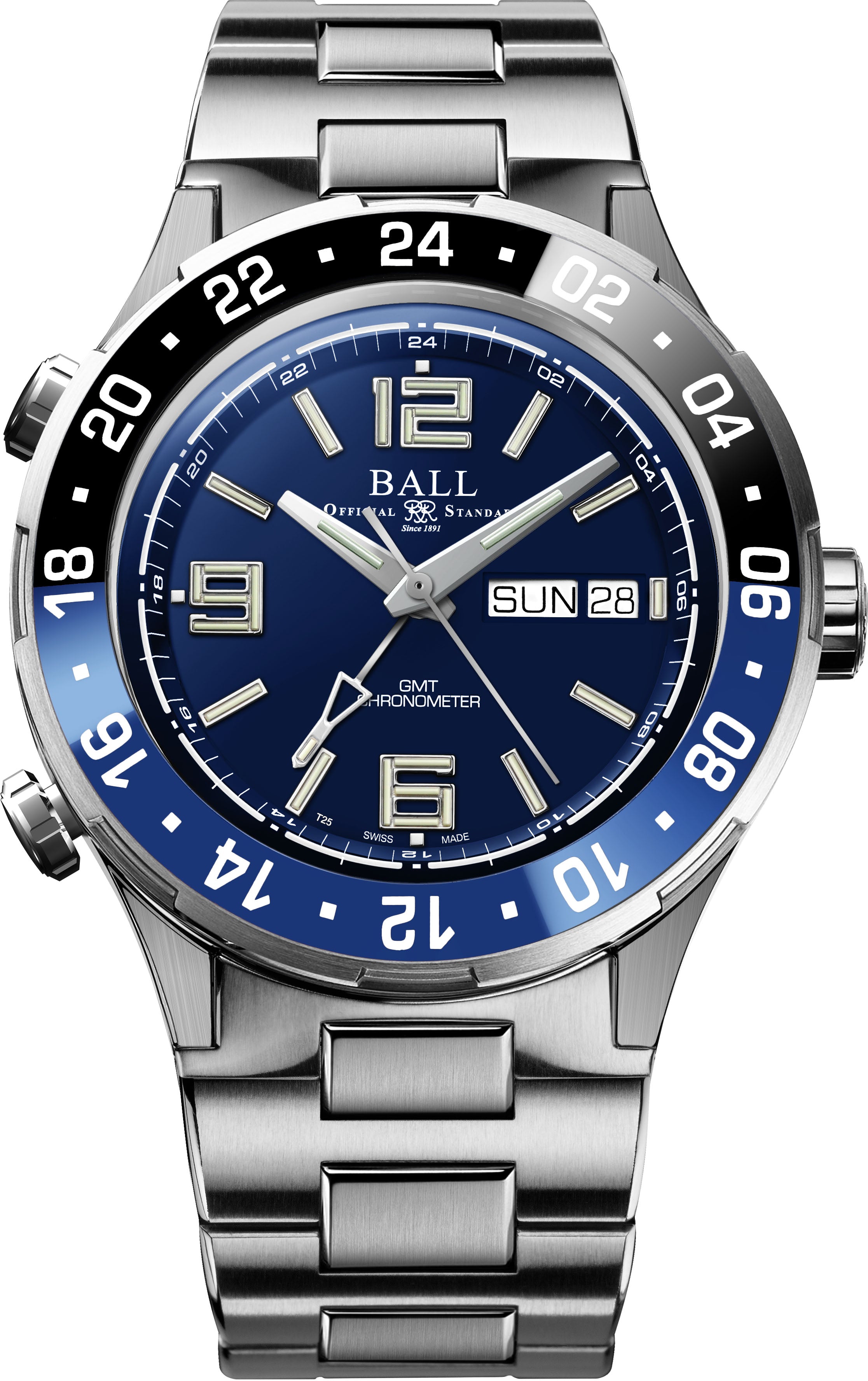Ball Watch Company Roadmaster Marine GMT Limited Edition Watch DG3000A-S1CJ-BE Image 1