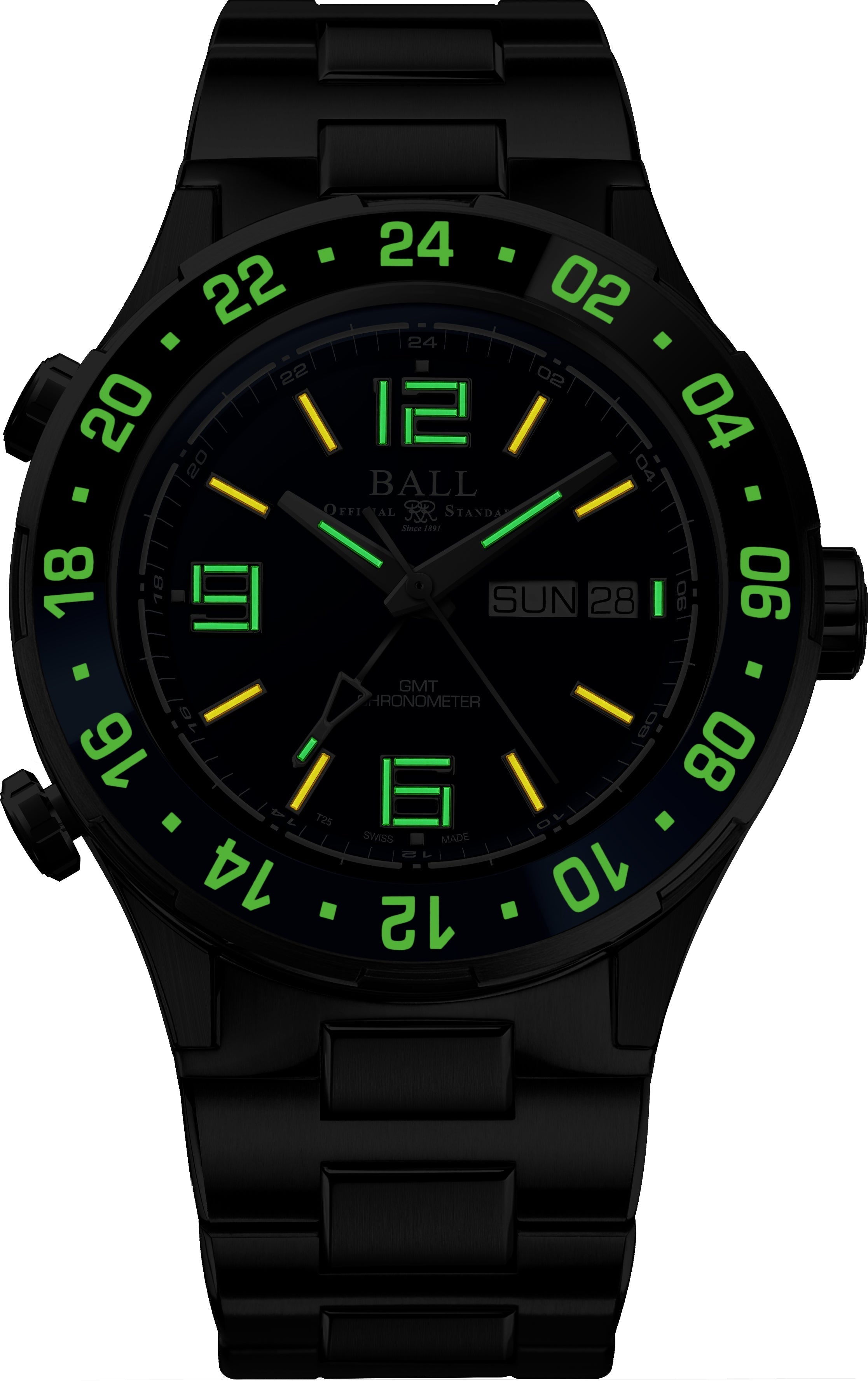 Ball Watch Company Roadmaster Marine GMT Limited Edition Watch DG3000A-S1CJ-BE Image 2