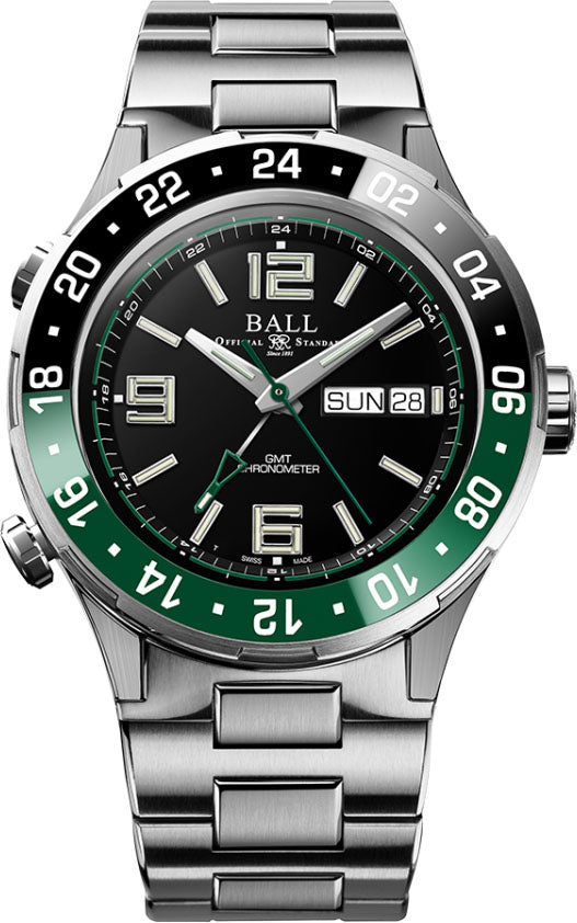 Ball Watch Company Roadmaster Marine GMT Limited Edition Watch DG3000A-S2C-BK Image 1