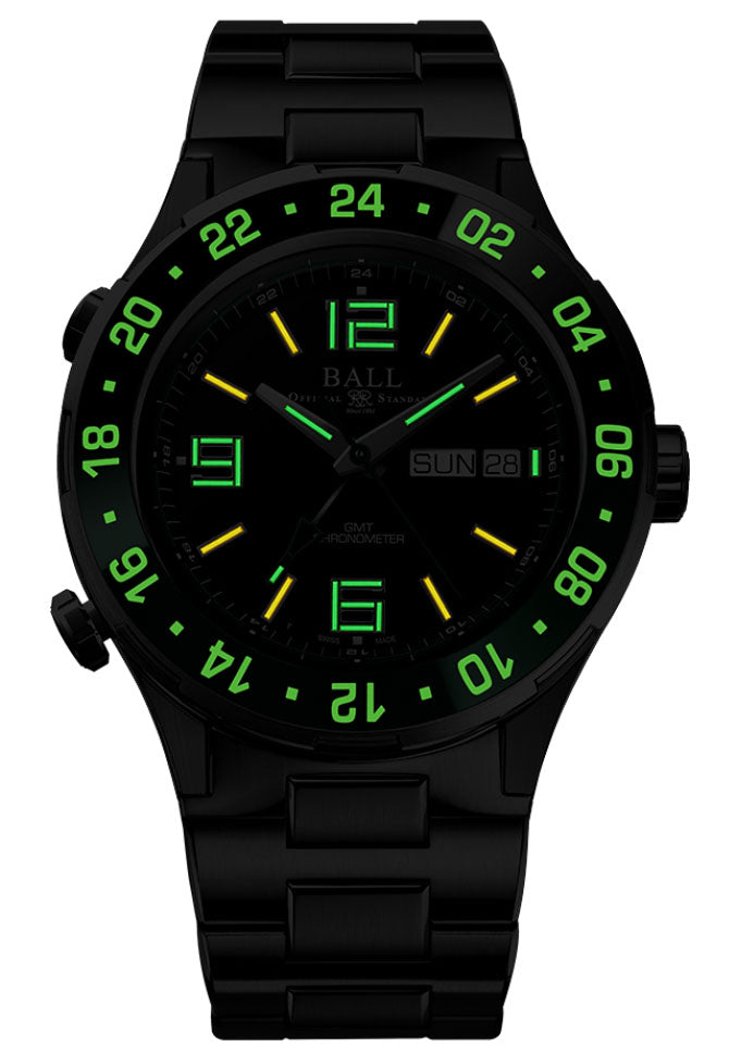 Ball Watch Company Roadmaster Marine GMT Limited Edition Watch DG3000A-S2C-BK Image 2
